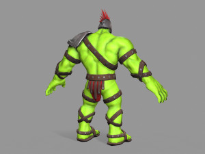 gladiator hulk Modello 3D