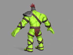 gladiator hulk Modello 3D