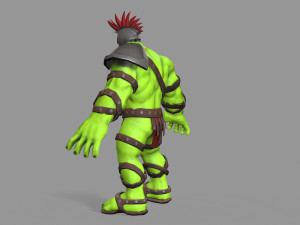 gladiator hulk Modello 3D