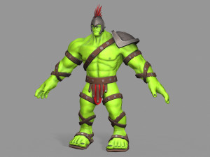 gladiator hulk Modello 3D