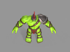 gladiator hulk Modello 3D