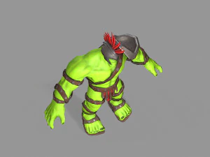 gladiator hulk 3D Model