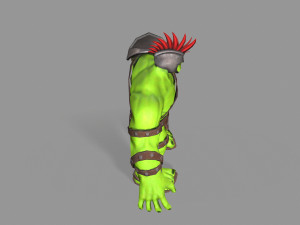 gladiator hulk Modello 3D