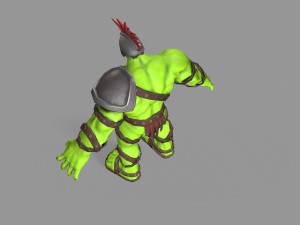 gladiator hulk Modello 3D