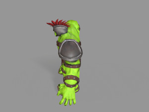 gladiator hulk Modello 3D