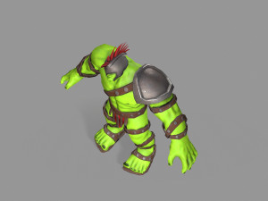 gladiator hulk Modello 3D