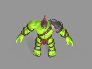 gladiator hulk Modello 3D