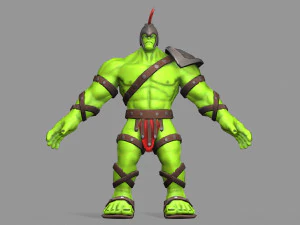 gladiator hulk 3D Model