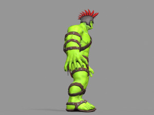 gladiator hulk Modello 3D