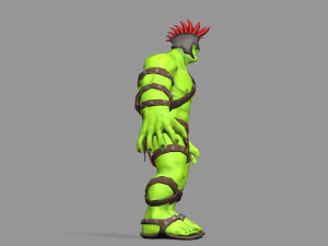gladiator hulk 3D Model