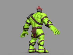 gladiator hulk 3D Model