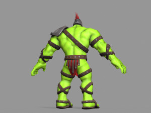 gladiator hulk Modello 3D
