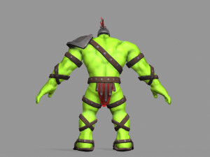 gladiator hulk Modello 3D