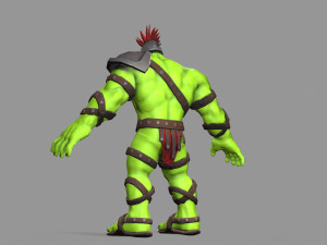 gladiator hulk Modello 3D