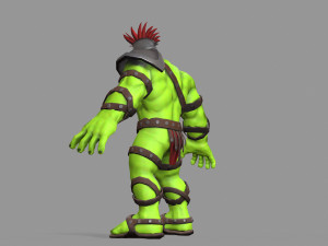 gladiator hulk Modello 3D