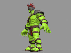 gladiator hulk Modello 3D
