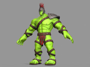 gladiator hulk Modello 3D