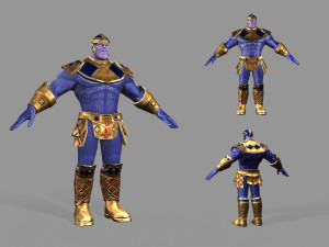 thanos 3D Model