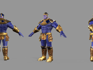 thanos Modelo 3D