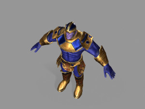 thanos Modelo 3D