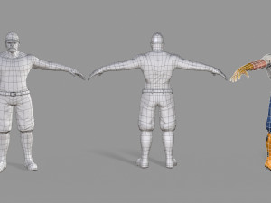 worker 3D Модель