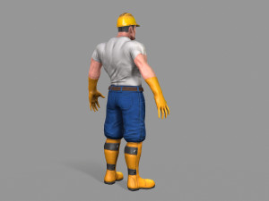 worker 3D Модель