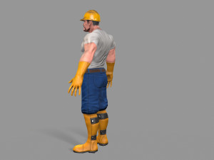 worker 3D Модель