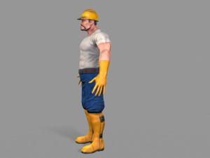 worker 3D Модель