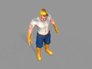 worker 3D Модель