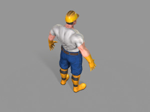 worker 3D Модель