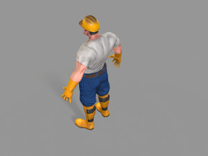 worker 3D Модель