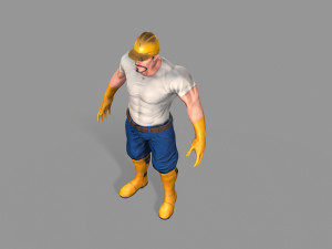 worker 3D Модель