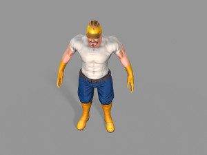 worker 3D Модель