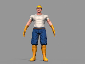 worker 3D Модель