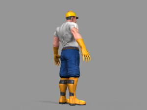 worker 3D Модель