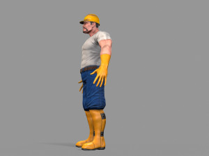 worker 3D Модель