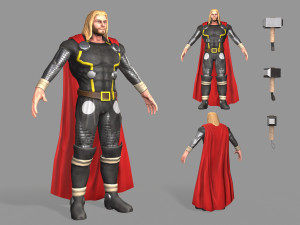 thor 3D Model