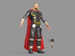 thor 3D Model
