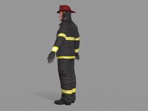 fire fighter 3D Model