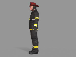fire fighter 3D Model