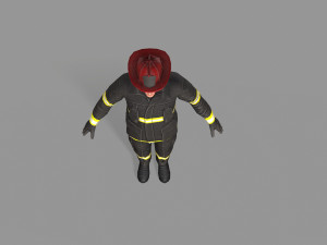 fire fighter 3D Model