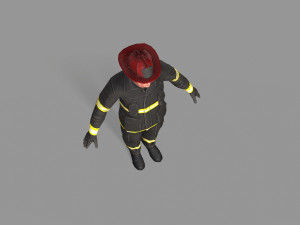 fire fighter 3D Model