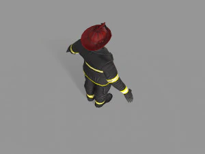 fire fighter 3D Model