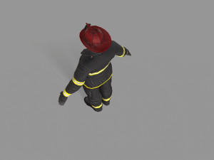 fire fighter 3D Model
