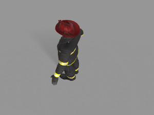 fire fighter 3D Model