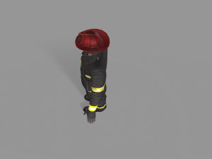 fire fighter 3D Model