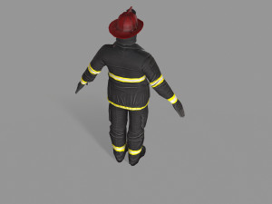 fire fighter 3D Model