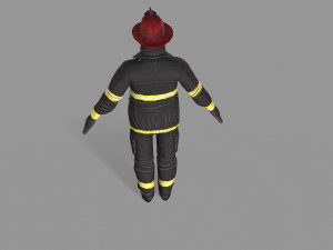 fire fighter 3D Model