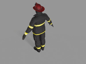 fire fighter 3D Model
