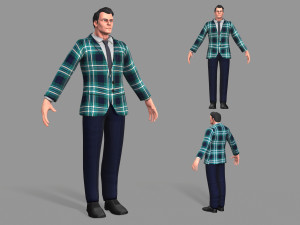business suit 3D Model